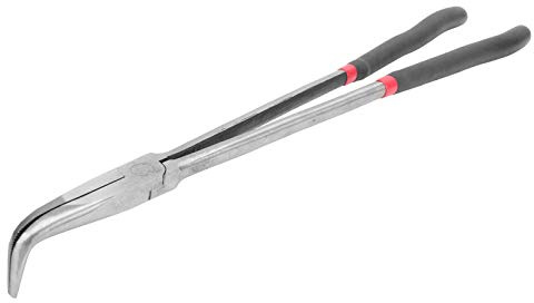 Zangen, Extra Langer 400 Mm/16 Zoll, Gebogene Spitzzange, Clip-Werkzeuge, 90 Grad Abgewinkelte Backen, Griff Spitzzange, Reparaturwerkzeuge, for Home Repair, DIY, Profis, Outdoor Use