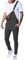 Onsoyours Salopette Uomo in Denim Casual Pantaloni Strappati Uomo in Tinta Unita Salopette Uomo Jeans Slim Fit con Bretelle Pantaloni Larghi da Lavoro E Verde XL