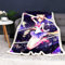 HNSRYLQX Sailor Moon Kuscheldecke 150x200 Anime Cute Moon Decke Kinder Sanft Flanelldecke Weich Fleecedecke Sofadecken Mikrofaser Tagesdecke (6,150 x 200 cm)