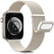 Higgs Armband Kompatibel mit Apple Watch Armband 46mm 42mm 44mm 40mm 41mm 45mm 38mm 49mm Damen Herren, Milanaise Metall Edelstahl Armbänder für iWatch SE Series 10 9 8 7 6 5 4 3 2 1 Ultra,Polarstern
