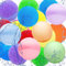 Lubibi 18 Palline d'Acqua Riutilizzabili,Set Palline d'Acqua Peluche,Palloncini Gavettoni Acqua Riempimento Rapido,Colorato Bombe Dacqua Palloncini,Giochi di spiaggia in piscina,bambini,adulti