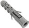 AERZETIX - C67099 - Set di 100 Tasselli classici Ø10x50mm con flangia - in poliammide - muratura fissaggio calcestruzzo mattone cemento lavoro edilizia vite costruzione