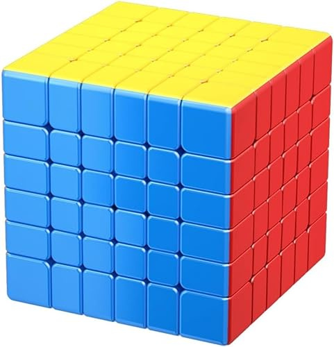Bokefenuo Cuber Moyu Meilong Magnetic 6x6 V2 Speed Cube Stickerless 6M V2 61mm Puzzle 6x6x6 Cube