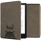 kwmobile Etui Compatible avec Kindle Paperwhite 11e génération - Étui à Rabat magnétique Tablette eReader Similicuir pour Kindle Paperwhite - Gris-Noir
