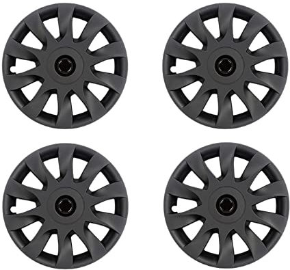 4PCS Radkappe Performance Ersatzradkappe 18 Zoll Radkappe Automotive Vollrandkappenzubehör, kompatibel for Tesla Model 3 2018-2023