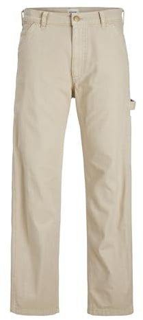JACK & JONES Herren JPSTEDDIE JJCARPENTER Pant NOOS Cargohose, Fields Of Rye ,28W / 30L