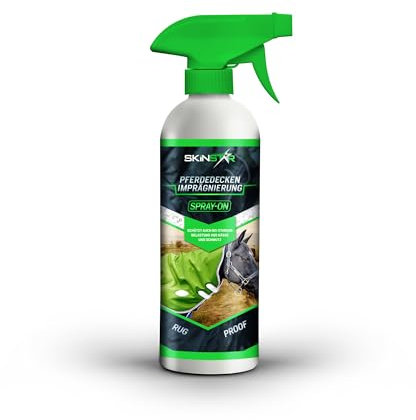 SkinStar Pferdedecken Spray-On Imprägnierung 500ml Rug Proof Tierdecken-Schutz