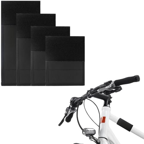 HFDONGL 4 Stück Fahrrad Rahmenschutz Fahrrad Transportschutz Carbon Rahmenschutz Fahrradträger Zubehör für Carbon Frame Protector