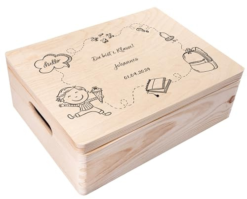 Creative Deco Personalisiert Einschulung Geschenk | Junge Schulanfang