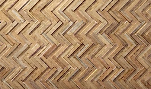 3D Holzpaneele/Holzverblender - Wandpaneele Holz für Wand - Holzwandverkleidung Innen - Wandpanel Haus, Wohnzimmer, Bett, TV usw.
