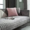 Samt Sofabezug 1 2 3 4 Sitzer, Sofaschoner Antirutsch sofa cover l shape, sofa bezug set Sofa überzug Ecksofa couch überwurf sofaüberwurf, sofa überwurf couch überzug L Form,Dark gray,90x240cm
