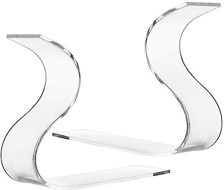 OFFSCH 2stücke -präsentationsständer S- Transparent Für Schuhe Mit Hohen Absätzen Lagerständer -lagerständer