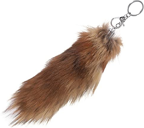 SOIMISS Porte-clés De Renard Faux Queue Moelleuse Pour Décoration De Et Clés Accessoire Et Original
