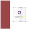 Q-COVER Latexfarbe Abwaschbar 2L (ca.14m2) Dunkelrot Farbton Innenfarbe Wandfarbe Deckenfarbe Klasse 2 Mattfarbe Für Allergiker Scheuerfest Geruchlos Frei Von Voc