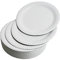 Large Paper Plates Pack of 100, 23cm / 9 for Hot & Cold Food - Ecofriendly Disposable Party Plates for Christmas, Birthday, Picnic