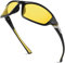 Sunier Sonnenbrille Herren Polarisiert Sport Fahrradbrille Herren Verspiegelt, Unzerbrechliche Angeln Fahren mit 100% UV400-Schutz Cat 3 CE