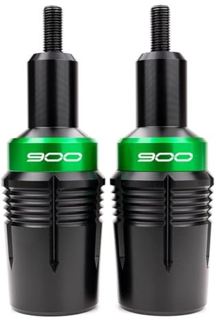ZESIDIMO für Kawasaki Z900 Z900SE Z900RS Z 900 2017-2025 2024 2023 Motorradzubehör Sturzpads Motorrahmenschutz Absturzsicherung (Grün)
