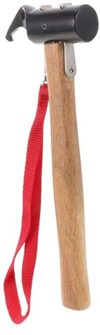 BESPORTBLE Tent Stake Hammer Für Camping Zelthammer Mit Holzgriff Und Vielseitig Einsetzbar Befestigen Von Zeltheringen Für Outdoor-aktivitäten Tragbarem Aufbewahrungsbeutel