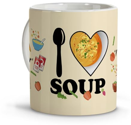 Lustige Tasse, Geschenke für Damen, Geburtstag, personalisierte Tassen mit Sprüchen, Frühstückstasse mit lustigen Sprüchen, Geschenke für besondere Freunde, Canecas, Suppentasse, Miso, Ramen, Brühe