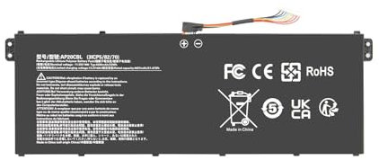 AP20CBL Akku für Acer Swift 3 SF314-43 SF314-511 Aspire 5 A515-45 A515-46 A515-56T A515-56G 7 A715-43G Vero AV15-51 TravelMate P2 214-41-G3 TMP214-41-G3 Spin B3 B311RNA-32