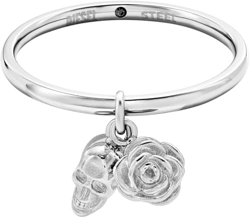 Diesel Men's Stainless Steel Band Rings