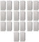 10x confezione 2pz (20pz) Tappo, falso polo, grigio, Compatibile Con BTicino Axolute, frutti, interruttori, pulsanti, deviatori, dimmer, sensori, PIR, buzzer, Placche originali e compatibili