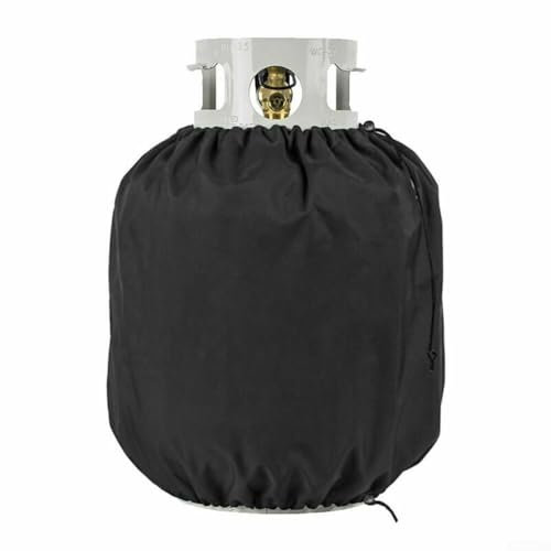 ReachMall Waterproof and Foldable BBQ Gas Bottle Cover Fits Standard 20LB Propane Tanks