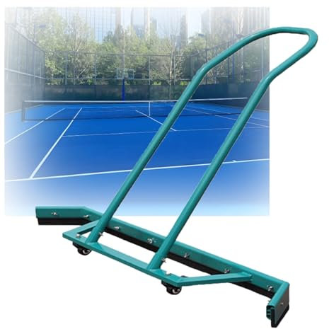 KZKZK Platz-Wasserschieber mit Klebestreifen for Wasserschieber, tragbare Wasserschieber-Kehrmaschine, Rahmen aus Aluminiumlegierung, for Sportplätze, Garagen und Höfe(Green)