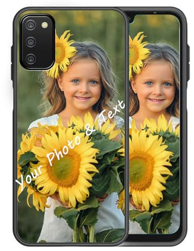 TIANDIMY Custodie Personalizzata per Samsung Galaxy Note 10 Lite,con Foto Immagine Testo Personalizzabili Case,Black Morbido TPU Cover,Silicone personalizzabile Case -TU1