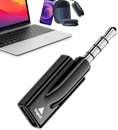 Genérico Adaptador De Auriculares USB C 3.5mm, Convertidor Hembra Dongle, Convertidor De Audio, Tipo C Hembra A Jack Macho para Teléfonos, Tabletas, Cascos Cableados Y Electrónicos