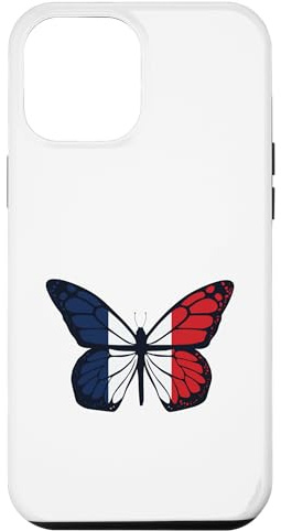 France Flag Butterfly Butterflies Wings French Flag Case for iPhone 12 Pro Max