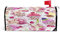 Wamika Cute Pig Cupcake Briefkasten-Abdeckung, wetterfest, magnetisch, verblasst Nicht, wetterfest, Kirschmotiv, 64,7 x 52,8 cm