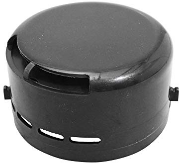 cache allumage cyclo compatible avec mbk 51 electronique noir avec 2 attaches -selection p2r-
