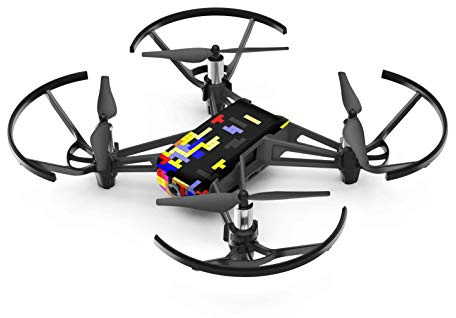 Skins4u Schutz Klebe Folie Drohnen Aufkleber Skin Set Only Body für DJI Tello Vinyl Tuning Skins Motiv Tetrads