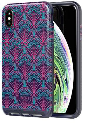 tech21 Evo Luxe Iphis Liberty for Apple iPhone XS Max - Teal (T21-7047)
