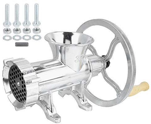 Taidda Manual Meat And Vegetable Grinder Mincer, Separated Meat Grinder Hand Operated Multifunctional Aluminum Alloy Meat, Vegetables, Garlic, Default