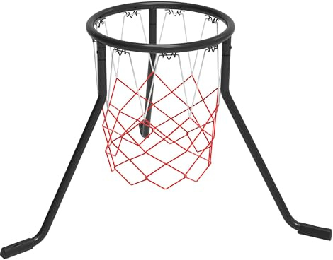 EzyRoller Basketballkorb Outdoor Kinder Basketball Korb Aufsteller Zubehör Dreibein Spielzeug für Kinder ab 4 Jahre Sportgeräte für draußen