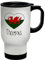 Shopagift Personalised Football Wales Flag Travel Mug Cup