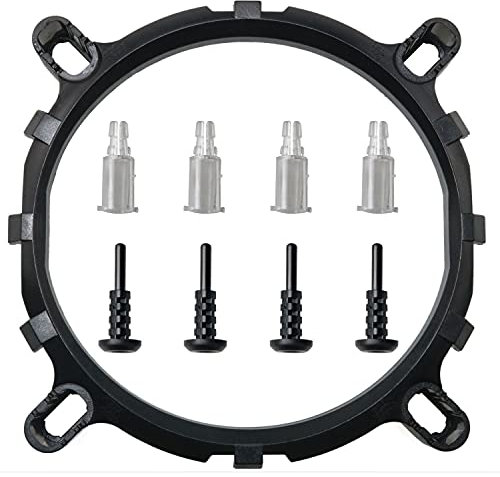 DGZZI CPU Radiators Holder, Heatsink Cooler Mounting Bracket Screws Replacement for Socket Intel LGA 775 1366 115X