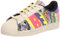 adidas Originals Men's Superstar Sneaker, Cream White/Cream White/Black (Pride), 10