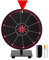 SASKATE 12 Glücksrad Spielzeug, Tischplatte Spinning Game inkl Radiergummi und Markierstift, Farbe Rad Spiele für Carnival Gaming-Aktivitäten