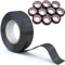Retoo 10 Rollos de cinta aislante impermeable PVC 16 mm x 5 m, resistente a la perforación, cinta aislante para reparación de electricistas, cinta adhesiva elástica, cinta adhesiva eléctrica