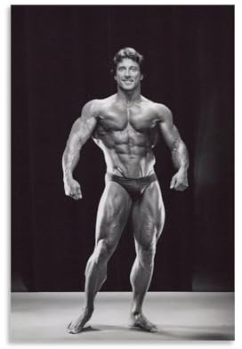 Professioneller Bodybuilder und dreimaliger Olympia-Gewinner Frank Zane 1979. Poster, dekoratives Gemälde, Leinwand, Wandkunst, Wohnzimmer, Poster, Schlafzimmer, Gemälde, 30 x 45 cm