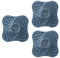 DOITOOL 3 Piezas Filtrar Tapón De Pelo De Piso Desagüe De La Ducha De La Bañera Colador De Ducha De Silicona Coladores De Pelo Colador Fregadero Accesorio TPR Gaisel Alcachofa De La Ducha