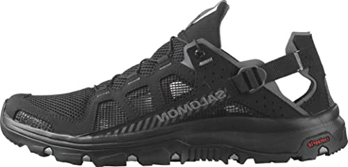 SALOMON Shoes Techamphibian 5, Men's Sports Sandals, Black Magnet Monument, 9.5 UK