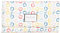 GUESS Factory Abree Logo Saffiano Slim Wallet, Weiss/opulenter Garten, Mini, Schlanke Brieftasche