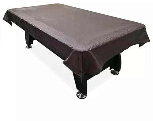 Pegasi Billardtisch Abdeckung - Universell für Billiard Tisch 8ft - Schützt vor Staub und Schmutz - Schwarz