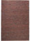 Knutzen Wohnen Mala Wollteppich flach gewebt 60 x 110 cm Kupfer Coral - Teppich Wolle Natur - Handgewebter Schurwollteppich mit angenehmem Lauferlebnis