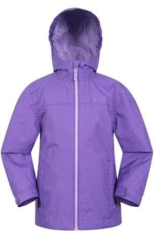 Mountain Warehouse Torrent Wasserdichte Kinderjacke - leichte Regenjacke für Mädchen und Jungen, Versiegelten Nähten, atmungsaktiv - Frühling, Sommer