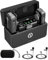 Hollyland Lark MAX Microfono Lavalier Wireless (con 2 Microfoni Esterni) 48kHz/24 bit Audio, ENC Anti-rumore, 22H Durata 250m, 8GB Funzione di Registrazione Microfono Wireless per Fotocamera Telefono